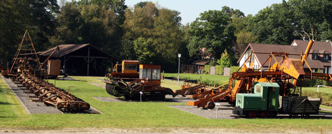 Das Außengelände des Moor- und Fehnmuseums.