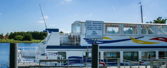 Das Fahrgastschiff MS Spitzhörn
