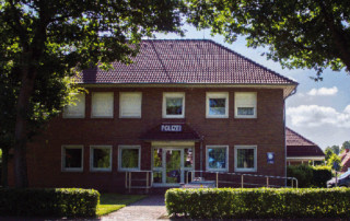 Polizeistation Barßel an der Ammerländer Straße.