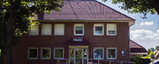 Polizeistation Barßel an der Ammerländer Straße.