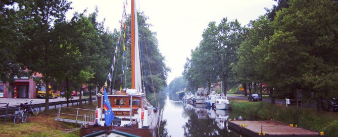Der Elisabethfehnkanal.