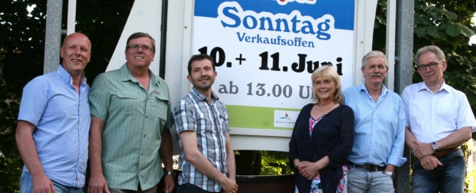 Gruppenfoto des Orga-Teams vom Straßenfest in Barßel 2017.